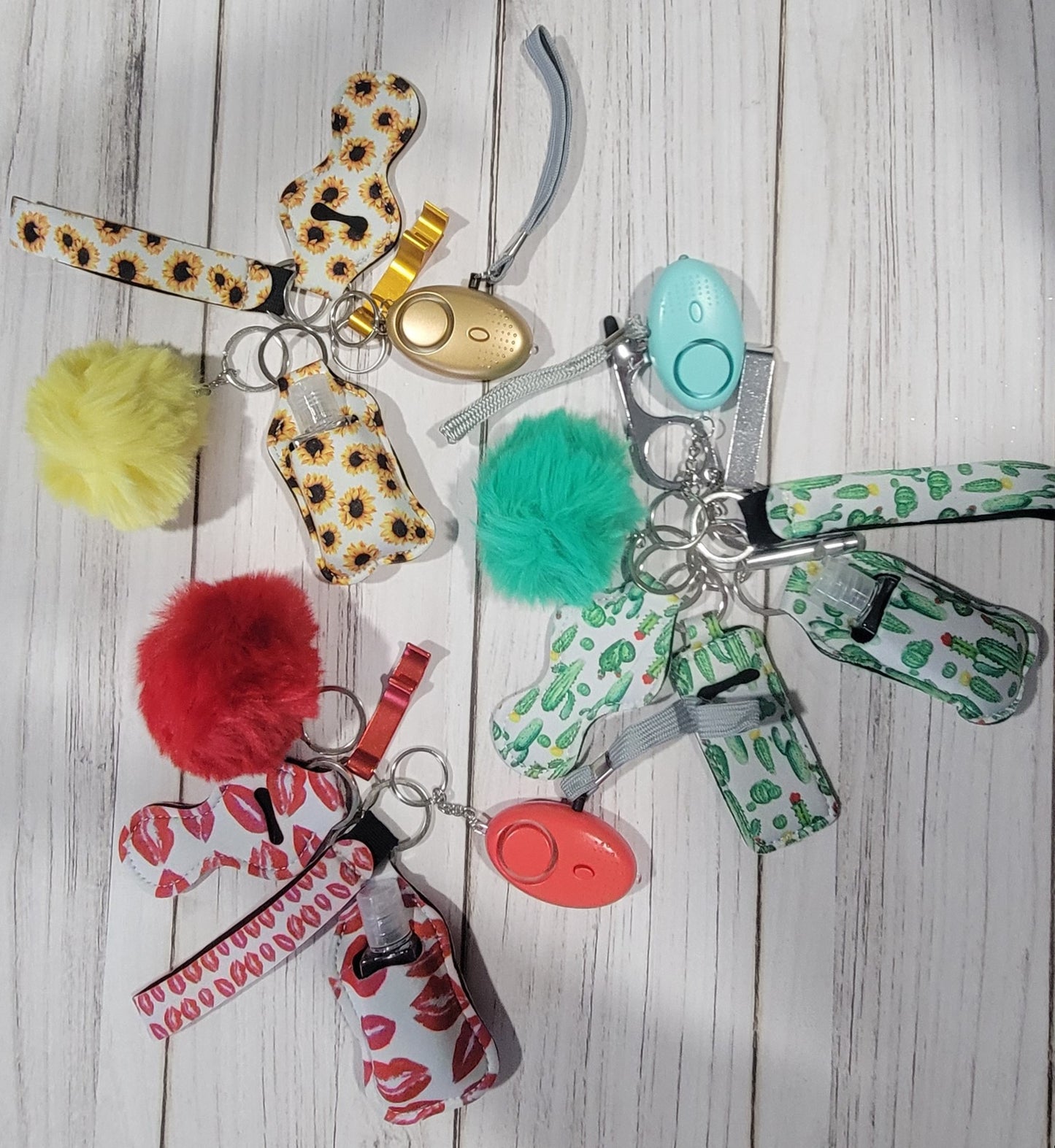 Personalized Self Defense Key Chain. Make your own!