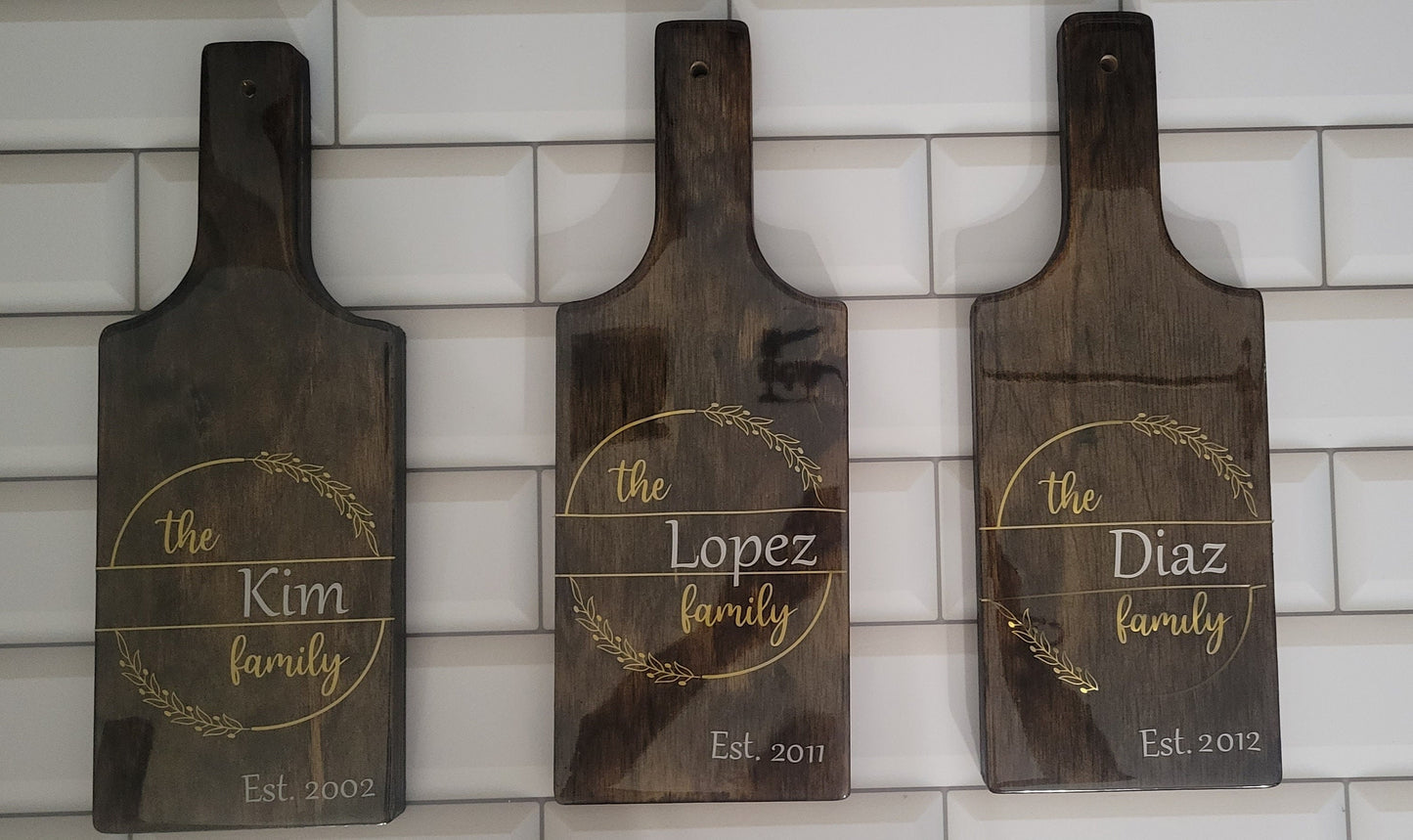 Real Estate Closing Clients Gift, New Home Gift, Housewarming Gift, Wedding Gift - Cheese Board made with Wood & Resin. Can be personalized