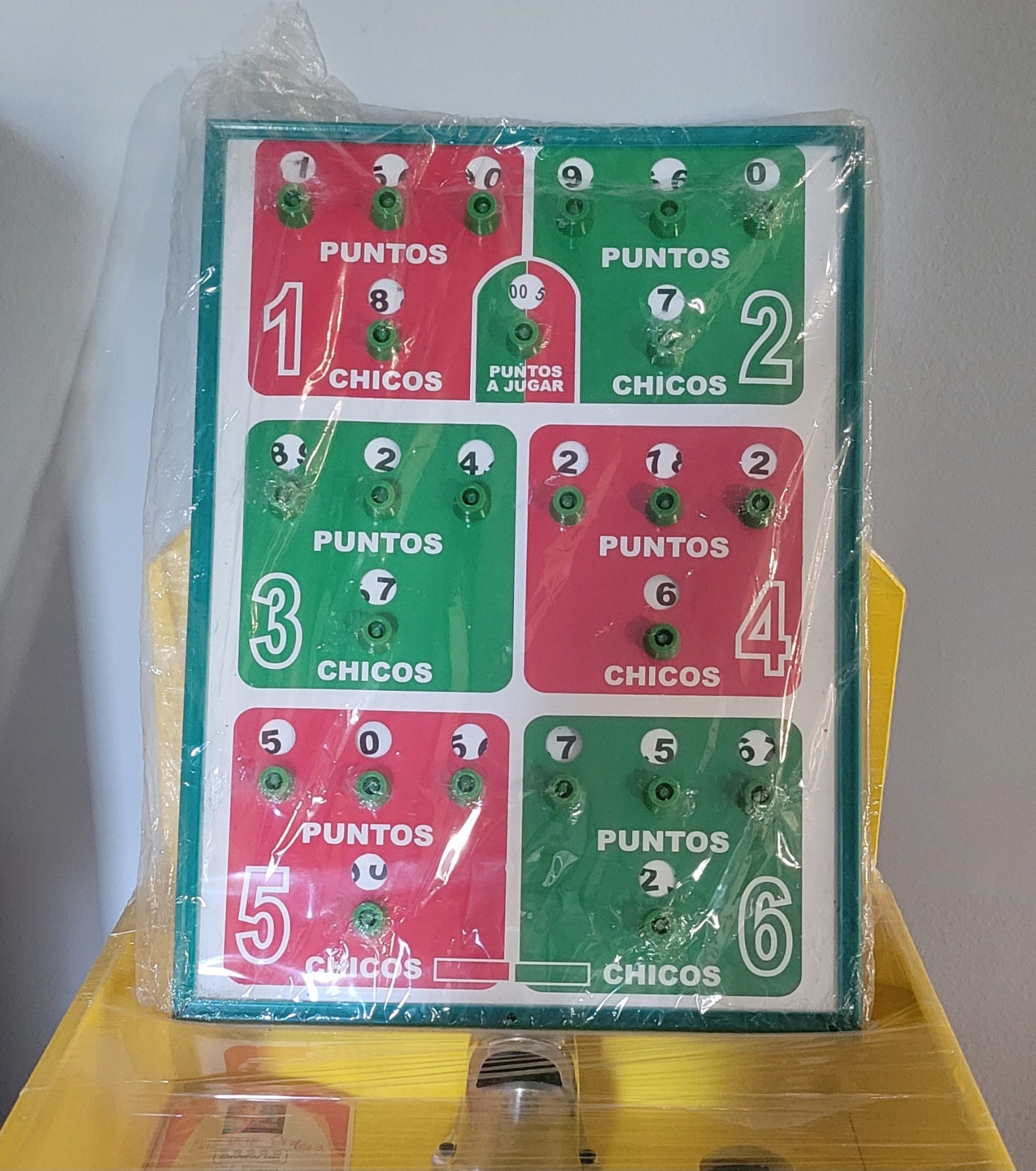 Tablero para Juego de Rana Colombiano. Juego de Sapo. Colombian Games. Colombian Products