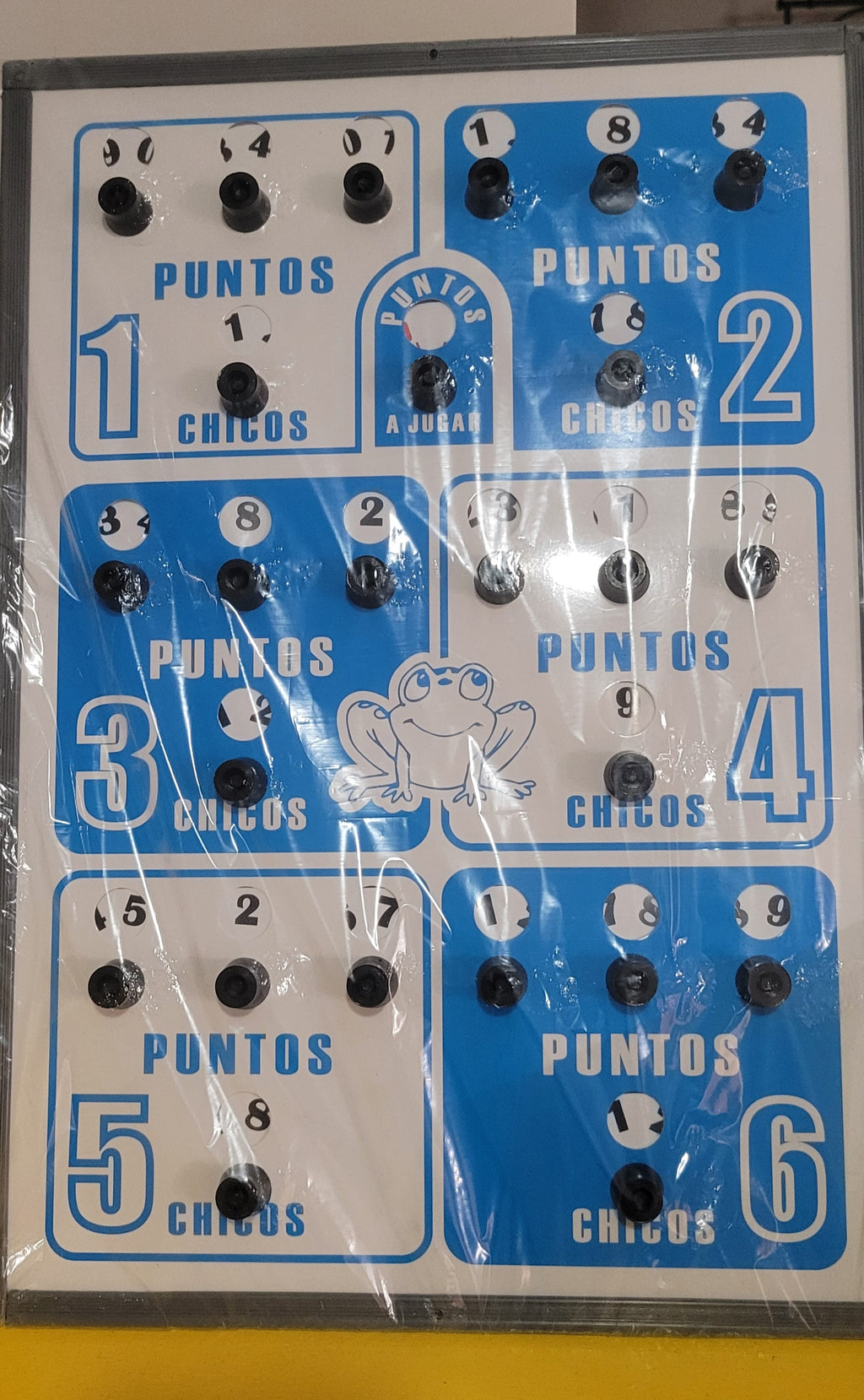 Tablero para Juego de Rana Colombiano. Juego de Sapo. Colombian Games. Colombian Products