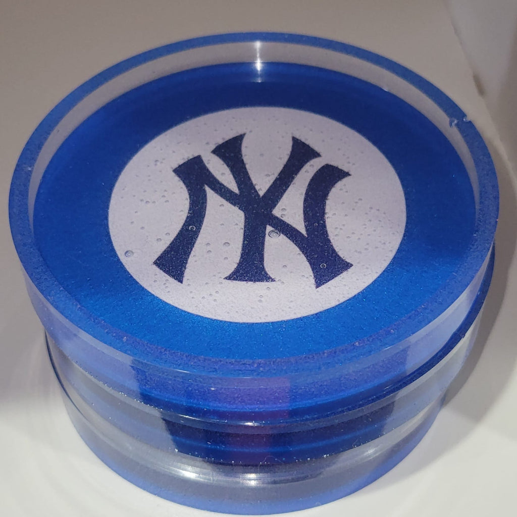 Colombian Soccer Team Resin Coasters: Personalized Sports Fan Gift, Set of 4. Portavasos, Futbol Colombiano, Millonarios, Santa Fe, Nacional