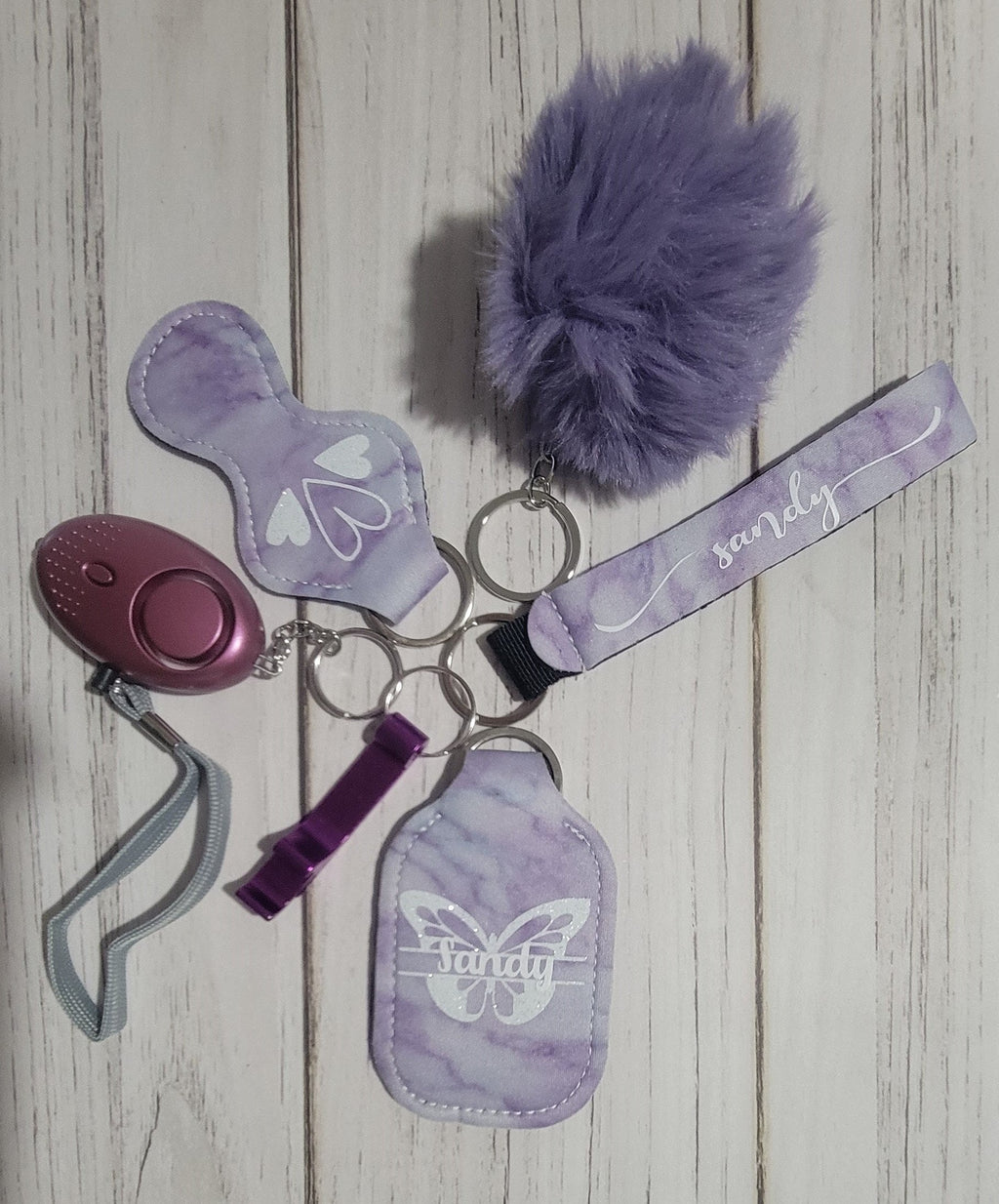 Personalized Self Defense Key Chain. Make your own!